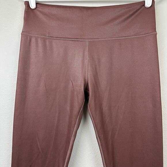 Athleta Elation Shimmer Tight  Medium Cinnamon Color - Picture 7 of 12